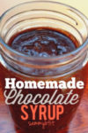 Homemade Chocolate Syrup