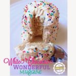 White Chocolate Wonderful Mugcake #mugcake #whitechocolate #dessert #healthy #cake| https://withpeanutbutterontop.com