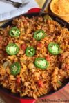 Cheesy Skillet Taco Pasta