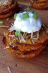 Garlic & Basil Sweet Potato Stacks