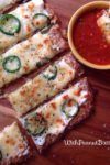 Cheesy Jalapeno Popper Breadsticks