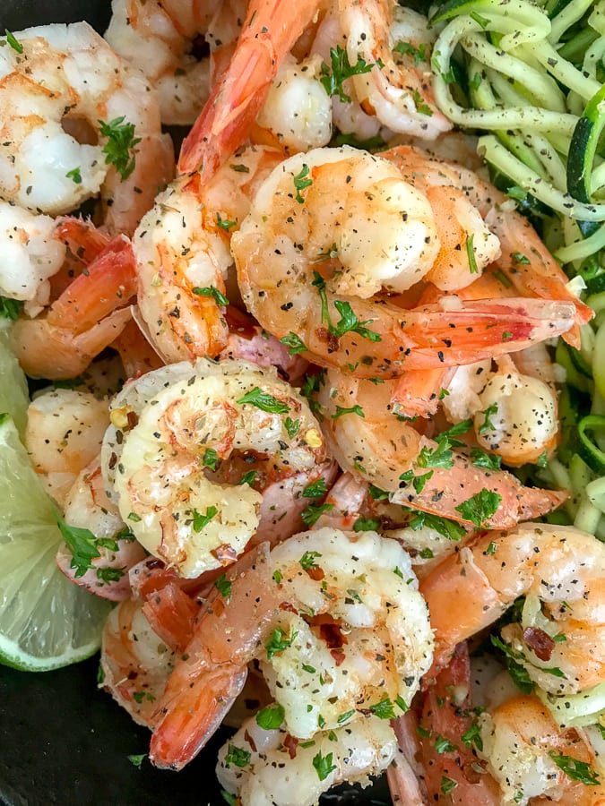 shrimp and zoodles shrimp and zoodles