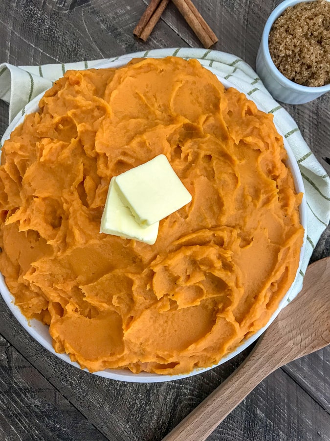 Mashed Sweet Potatoes Brown Sugar - change comin