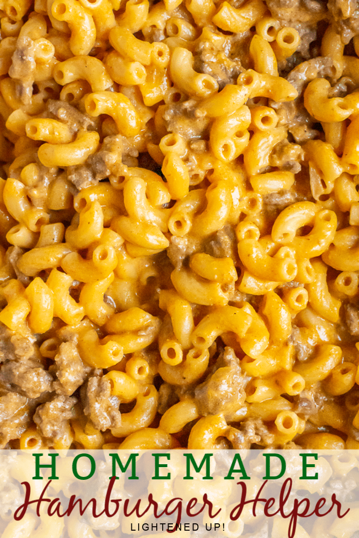 Homemade Hamburger Helper With Peanut Butter on Top